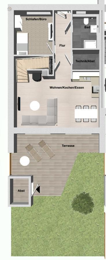 Korn-Koje Apartment Busum Exterior photo